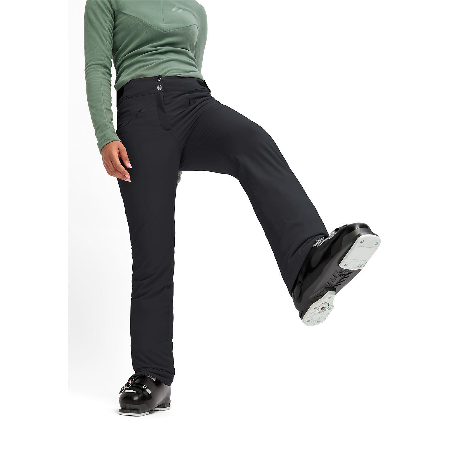 Damskie spodnie narciarskie slim Maier Sports Allissia 2.1
