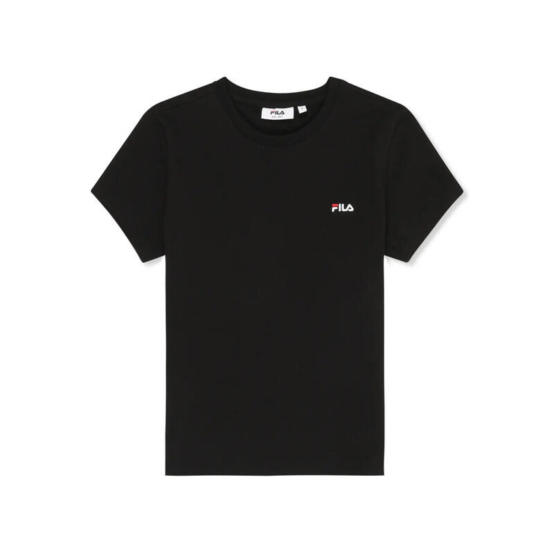 Koszulka FILA Trivero Slim Fit Czarna