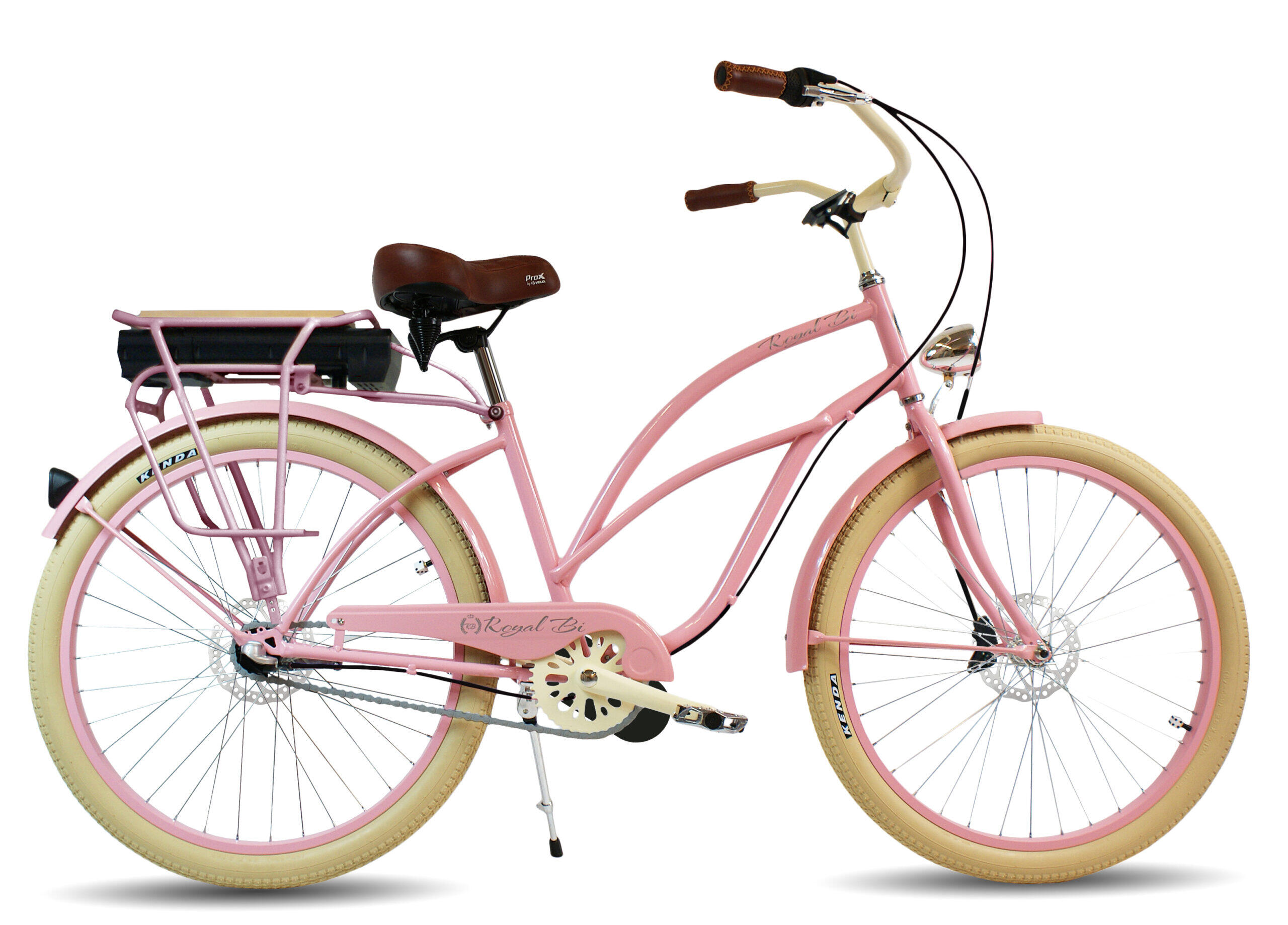 Rower elektryczny e-bike beach cruiser miejski damski Lola 26