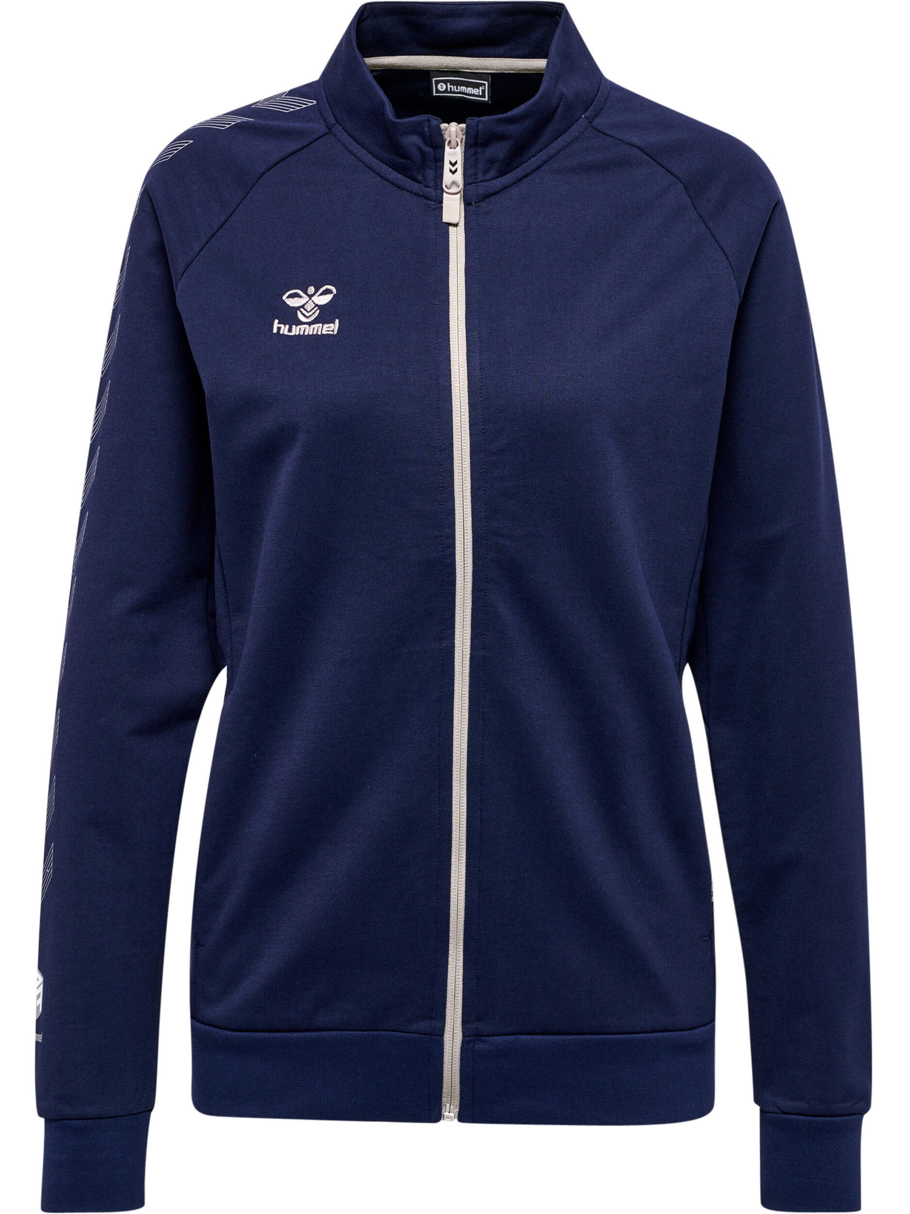 Damska bawełniana bluza dresowa zapinana na zamek Hummel Move Grid