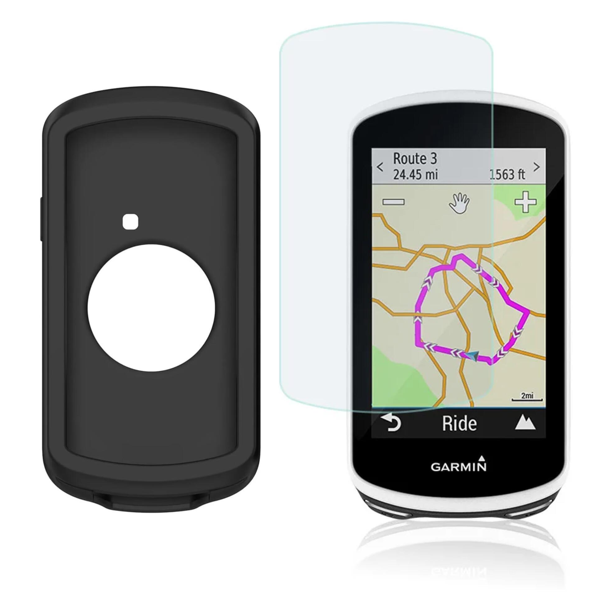 zestaw ochronny garmin edge 1030 etui silikonowe + szkło hartowane