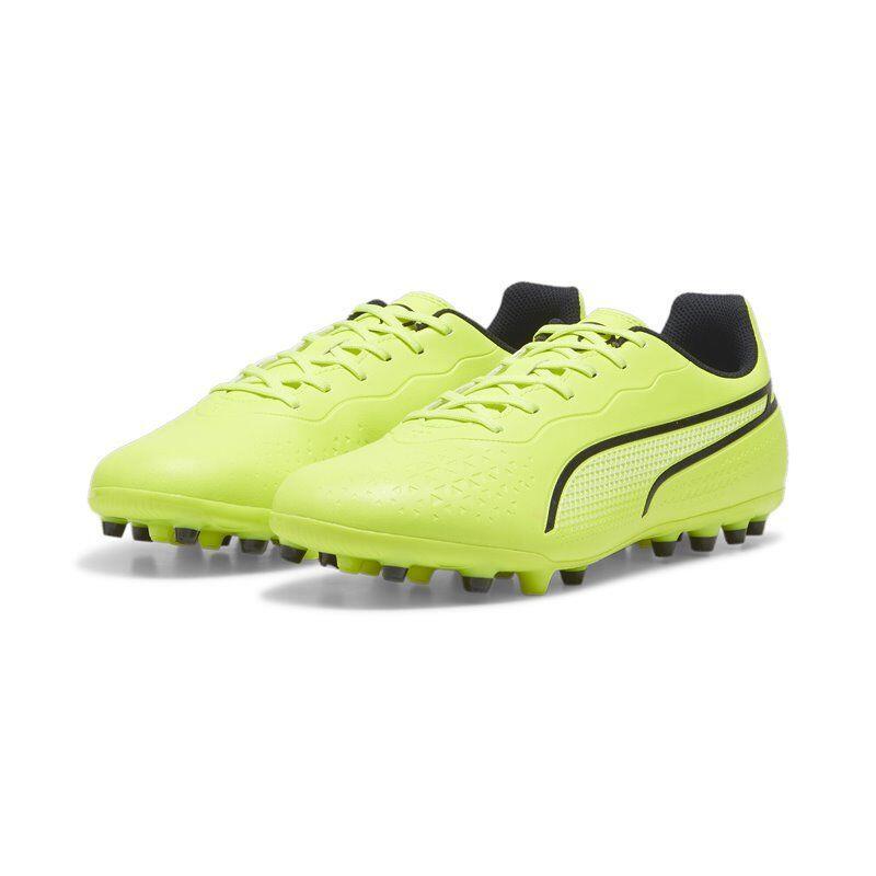 Buty piłkarskie męskie Puma King Match MG Żółte