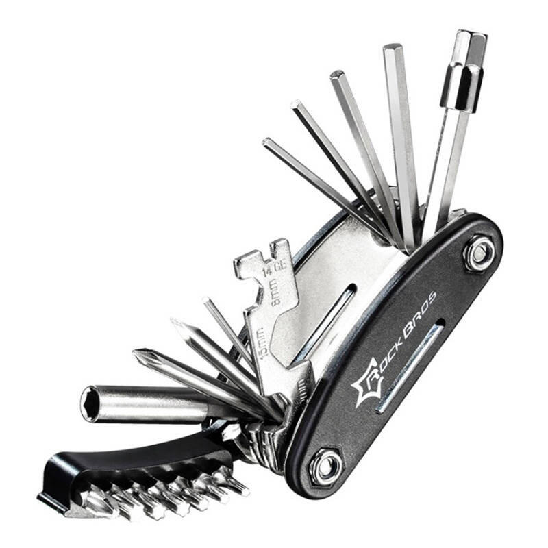 Narzędzie wielofunkcyjne, multitool, 16 elementów ROCKBROS (GJ8002)