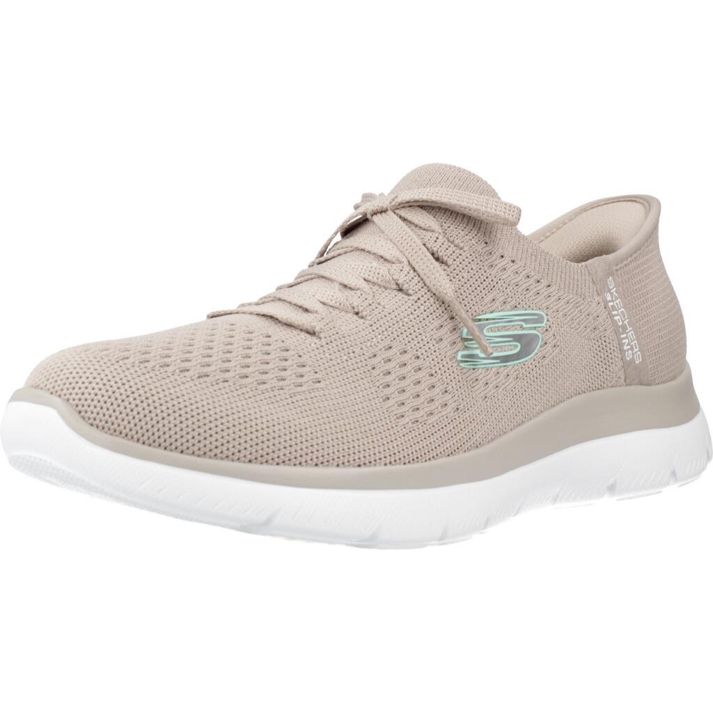 Buty SKECHERS SLIP-INS SUMMITS Brązowy