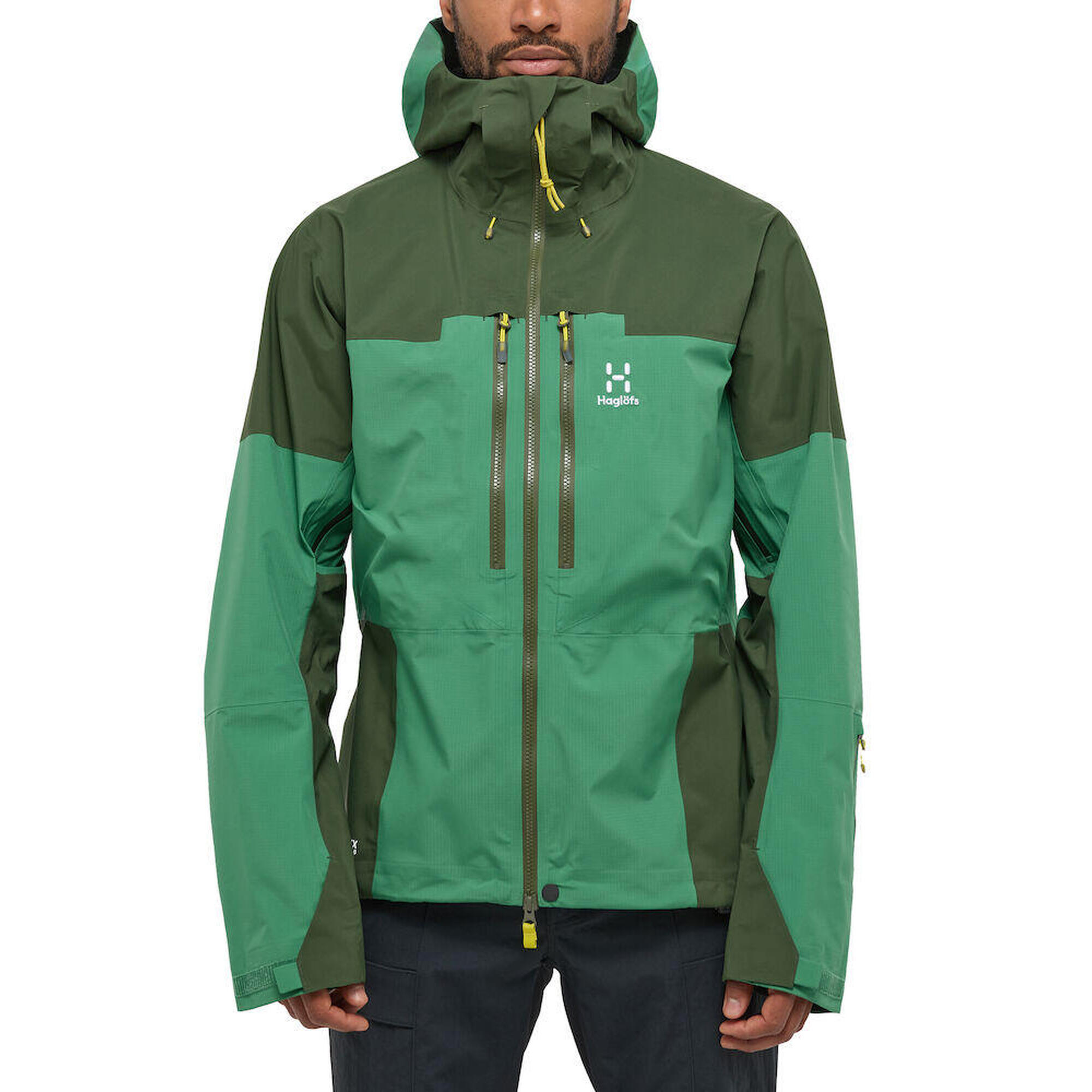 Męska Kurtka Alpinistyczna GORE-TEX Pro Wodoodporna Spitz
