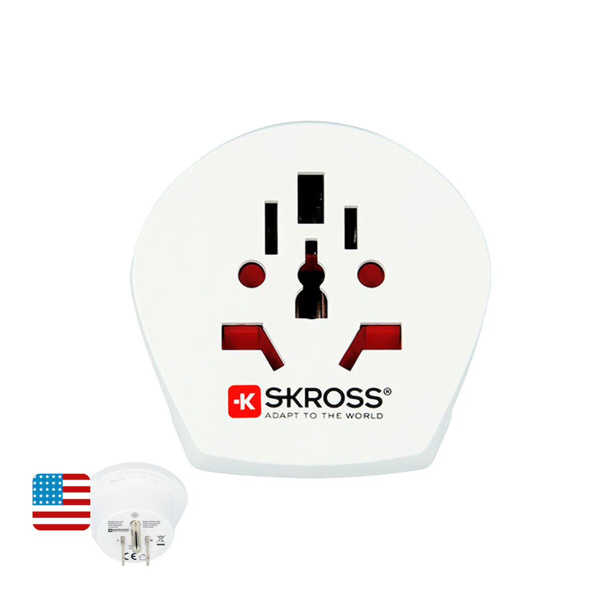 Adapter Elektryczny Skross 1.500221-E Stany Zjednoczone