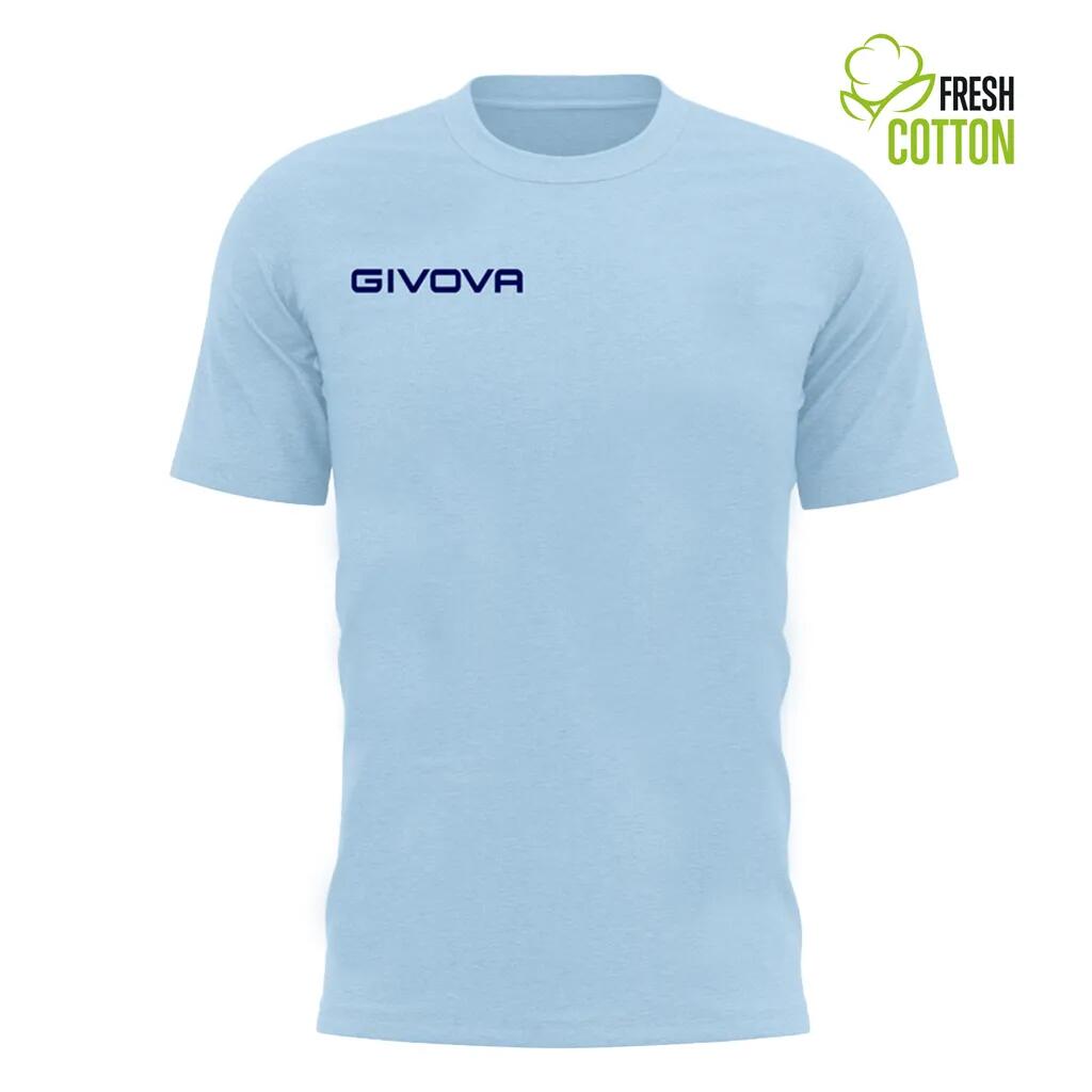 Bawełniana koszulka Givova Fresh Azul Claro Blue