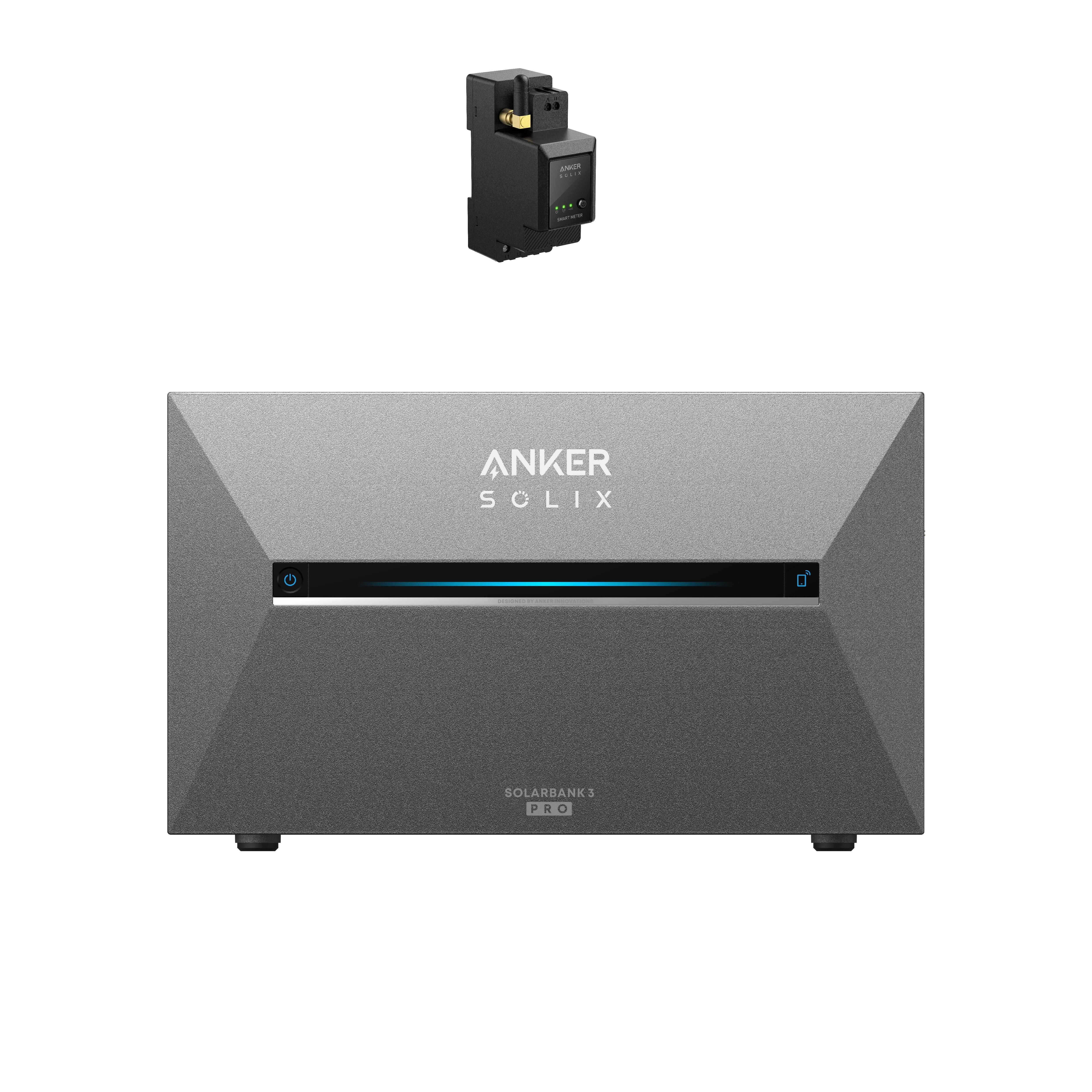 Zestaw fotowoltaika balkonowa Anker SOLIX Solarbank 3 E2700 Pro+A17X7311