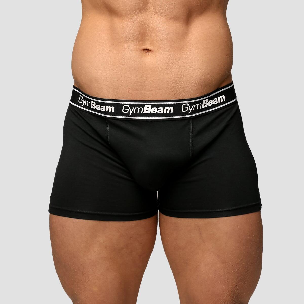 Bokserki męskie bawełniane czarne 3Pack