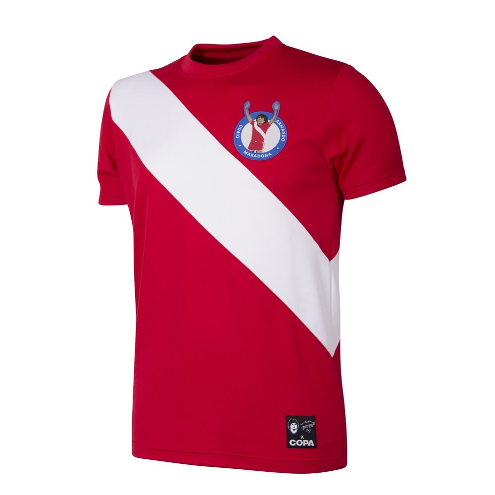 Koszulka Retro Piłkarska - Dorosły - Maradona x COPA Argentinos 1976 - Czerwona
