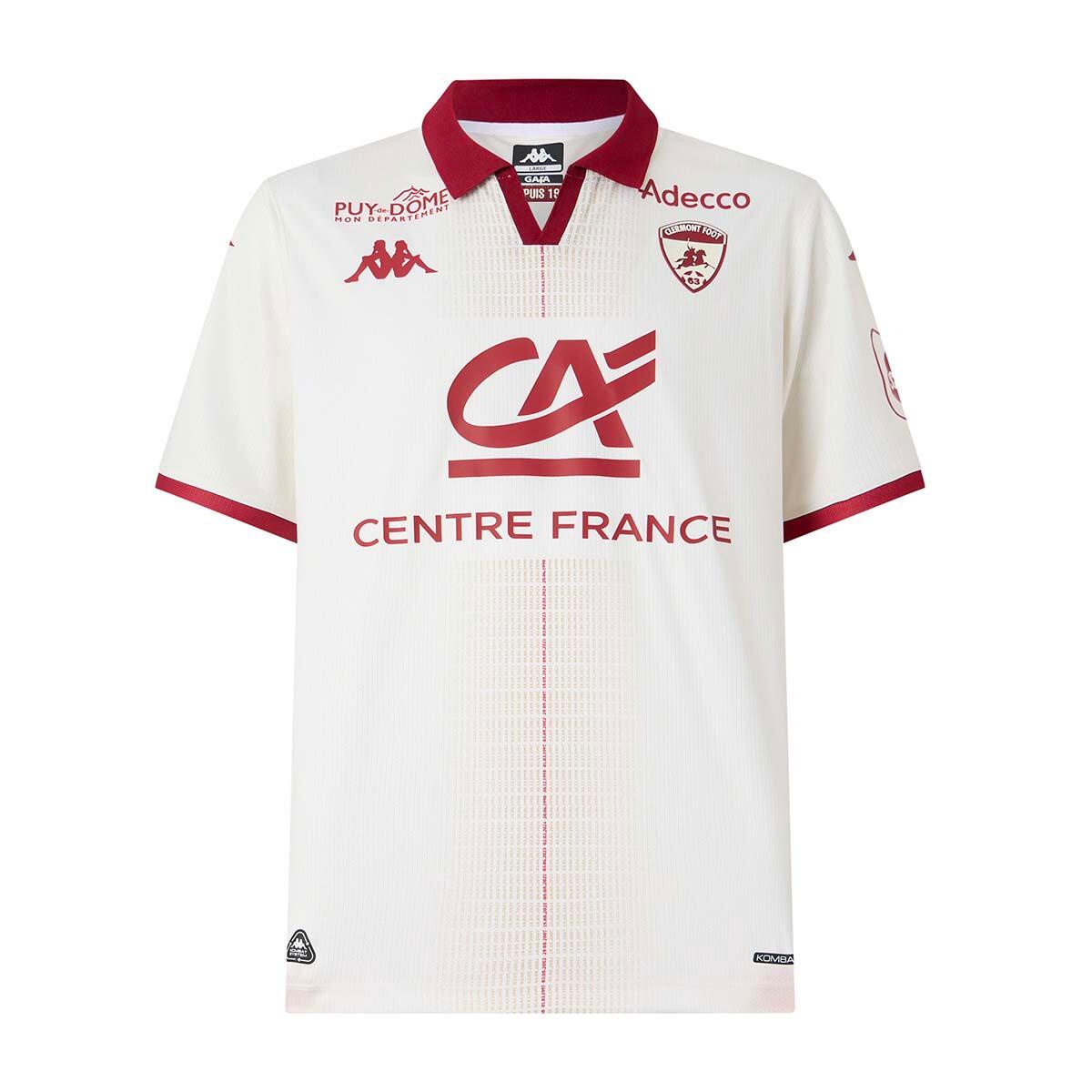 Koszulka wyjazdowa dla dzieci Clermont Foot 63 2026