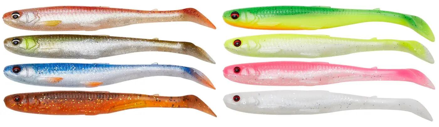 Leurre Savage Gear Slender Scoop Shad Multicolore