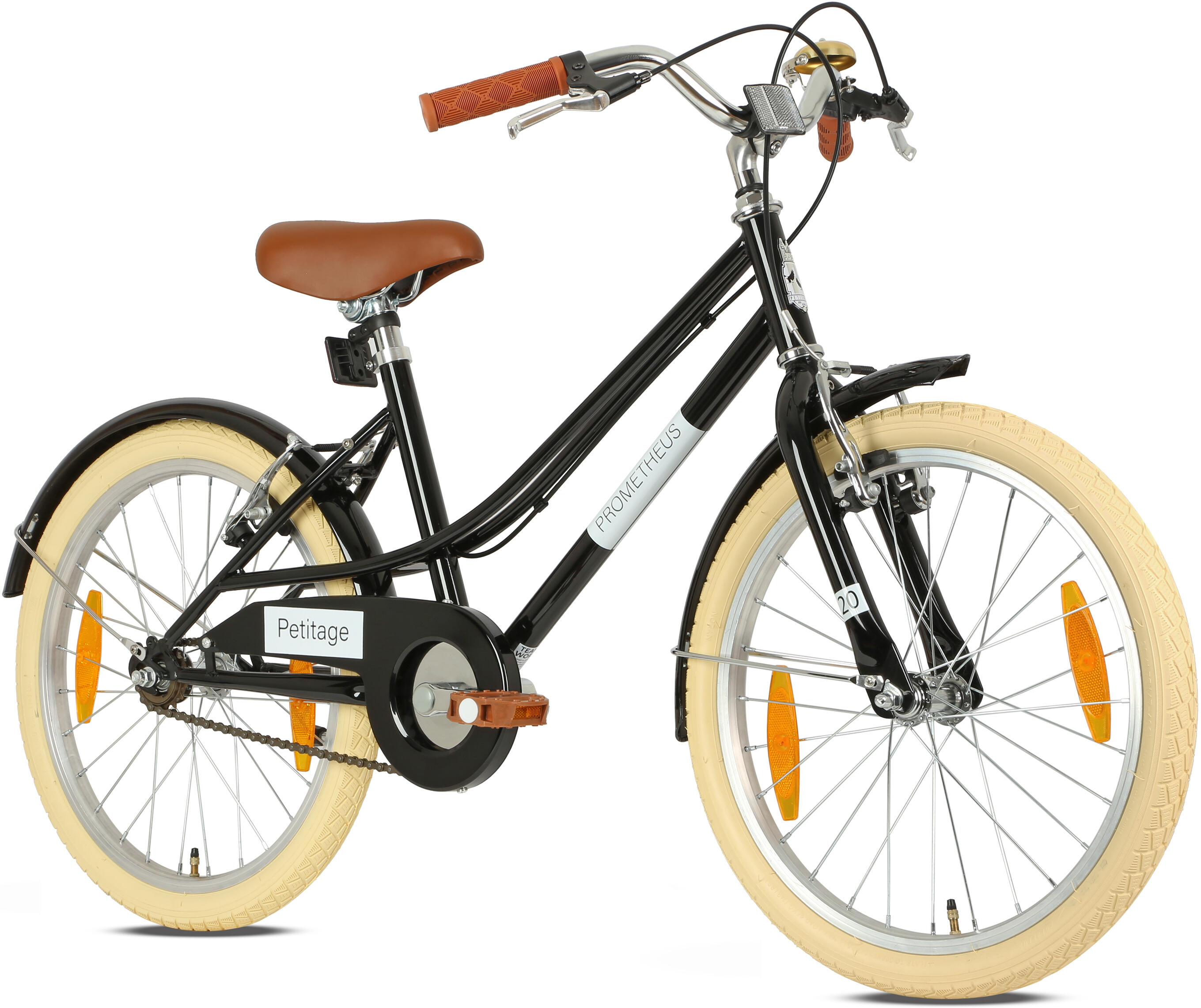 Rower dziecięcy 20 cali 6–7 lat retro/vintage, V-brake i nóżka