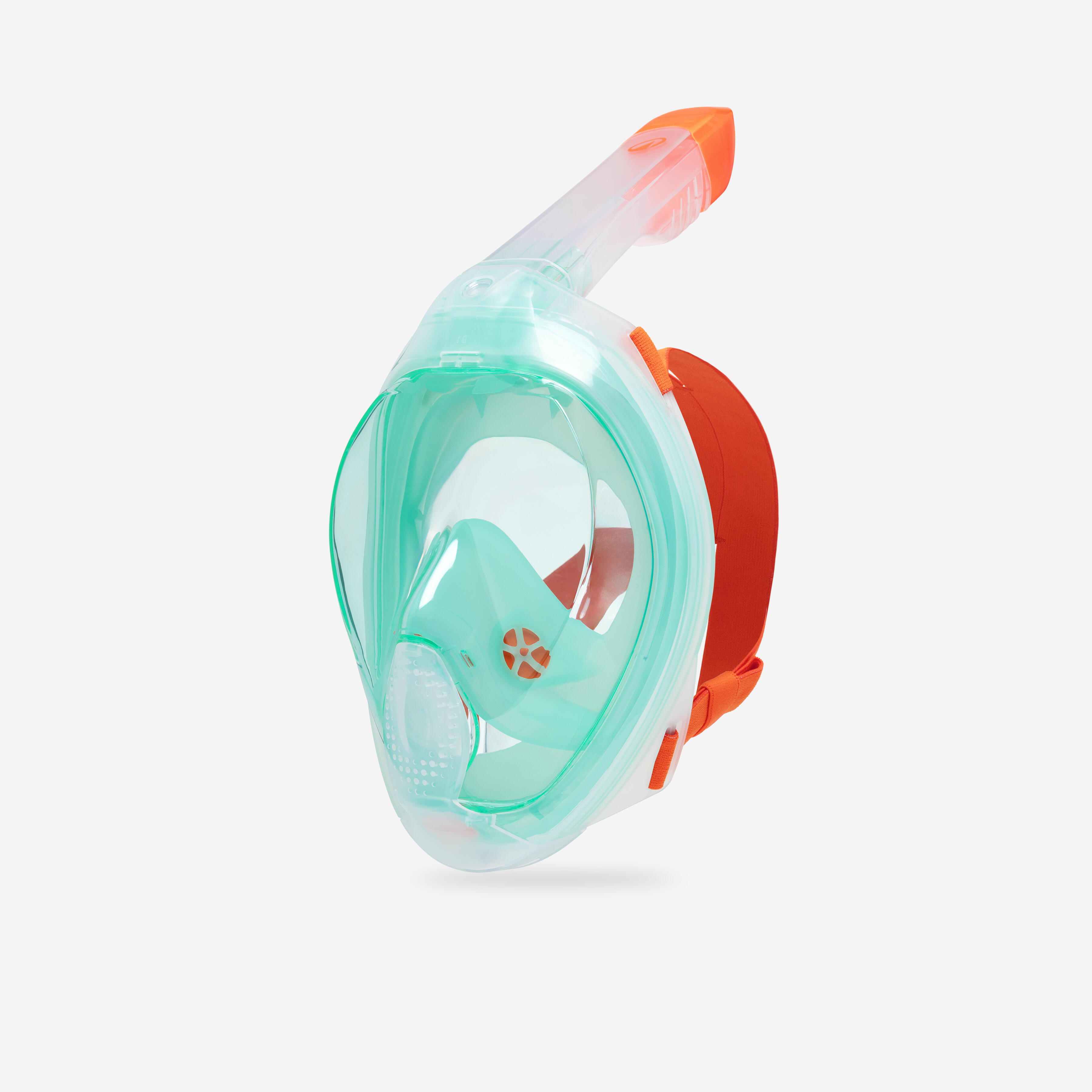 Maska do snorkelingu Decathlon Easybreath+ Frosty powierzchniowa+akustyczna >10