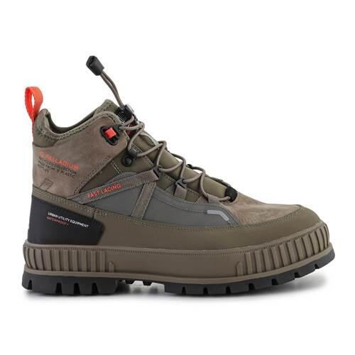 Buty do chodzenia męskie Palladium Unisex Pallashock Travelwp+ Dusky Green