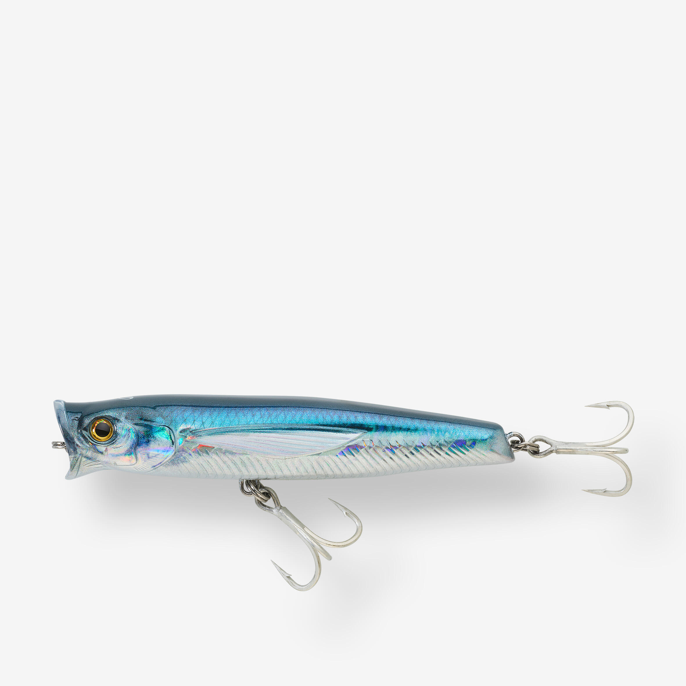 Przynęta morska powierzchniowa Popper Exofly Pop 12 cm niebieska