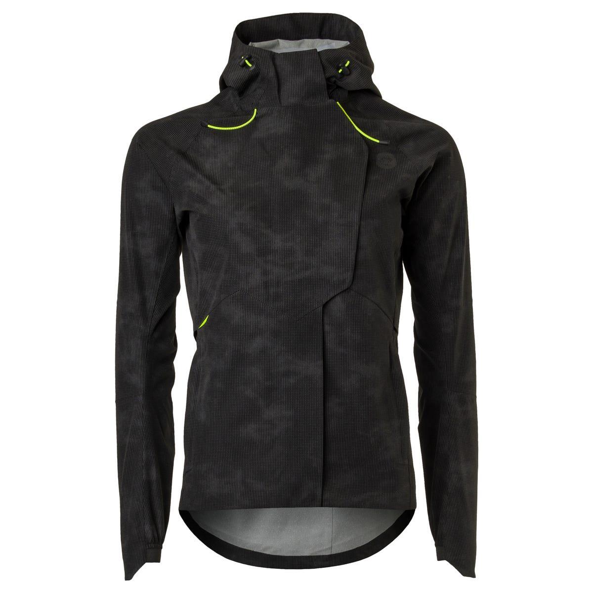 Tech Rain Jacket Commuter Women Hi-vis & Reflection
