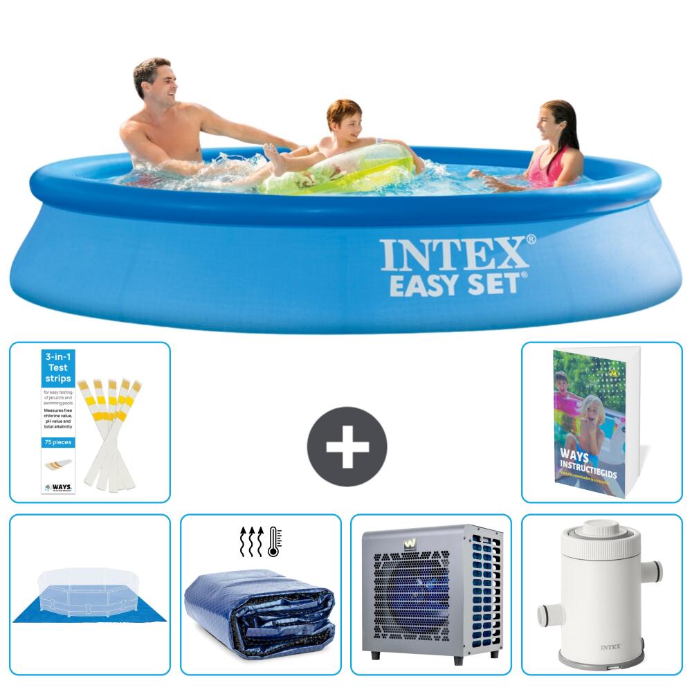 INTEX Basen Easy Set Okrągły - 305x61 cm - 7-częściowy S104
