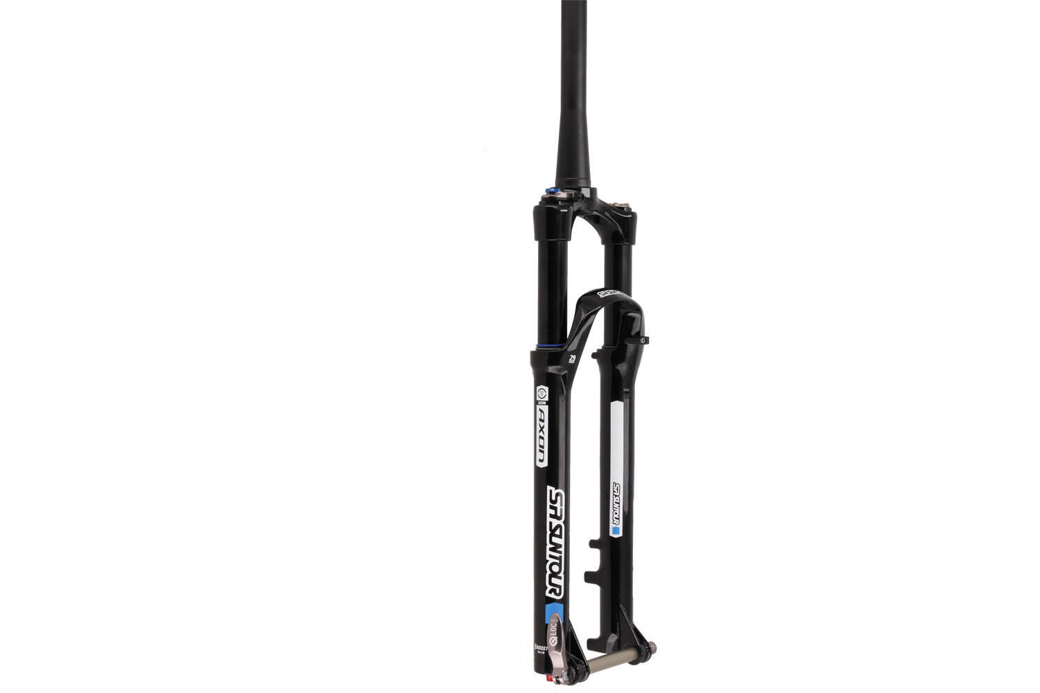 SR Suntour Axon32 Boost 29 widelec przedni czarny błyszczący