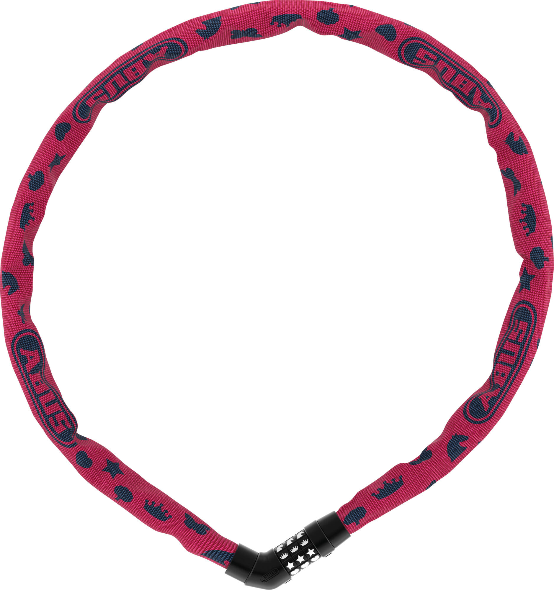 Zamek łańcuchowy Abus Steel-O-Chain 4804C/75 symbols