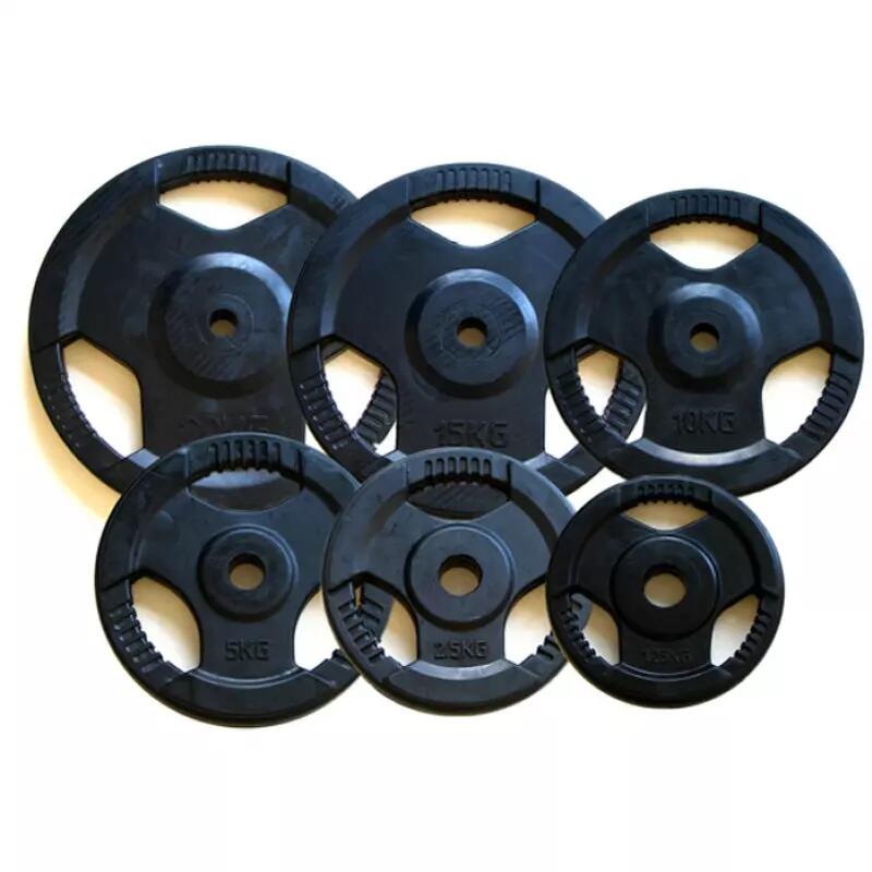Talerz obciążeniowy Aktivsport gumowany 10 kg z otworem 51 mm