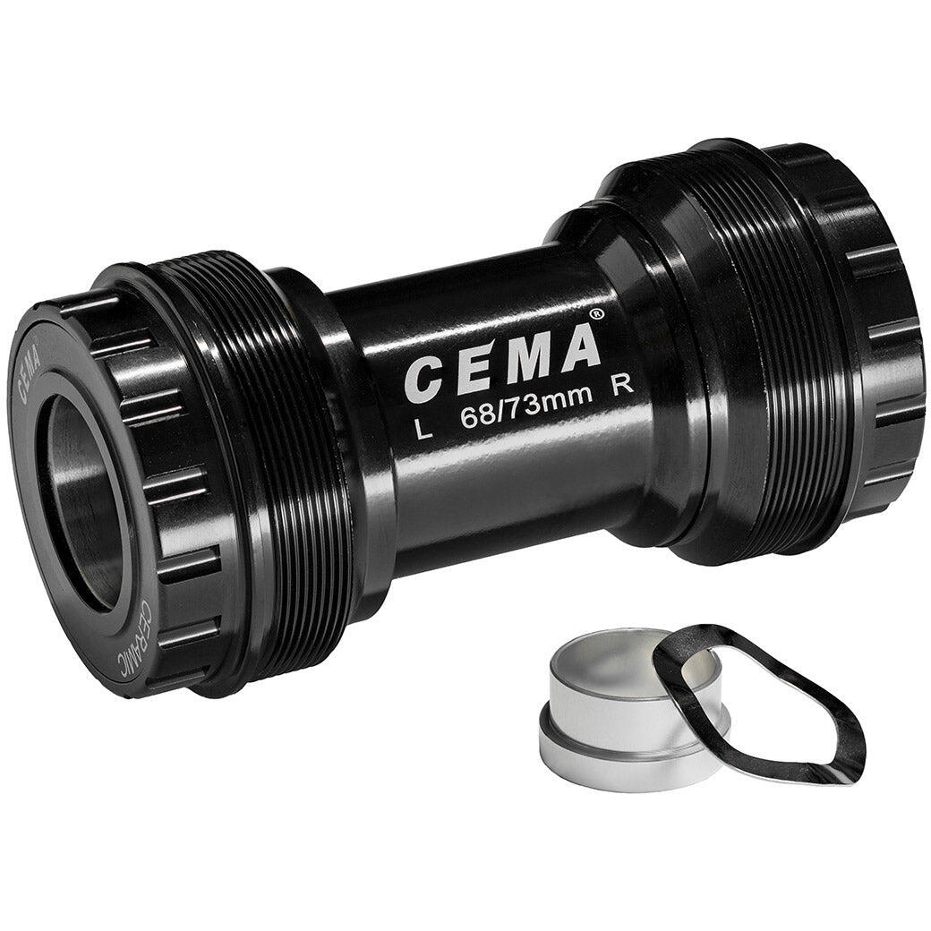 CEMA suport T47 do SRAM GXP stal nierdzewna czarny