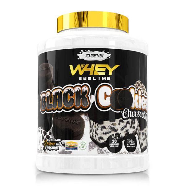 Whey Sublime - 1,5 kg Czarne ciasteczka Sernik IO.Genix