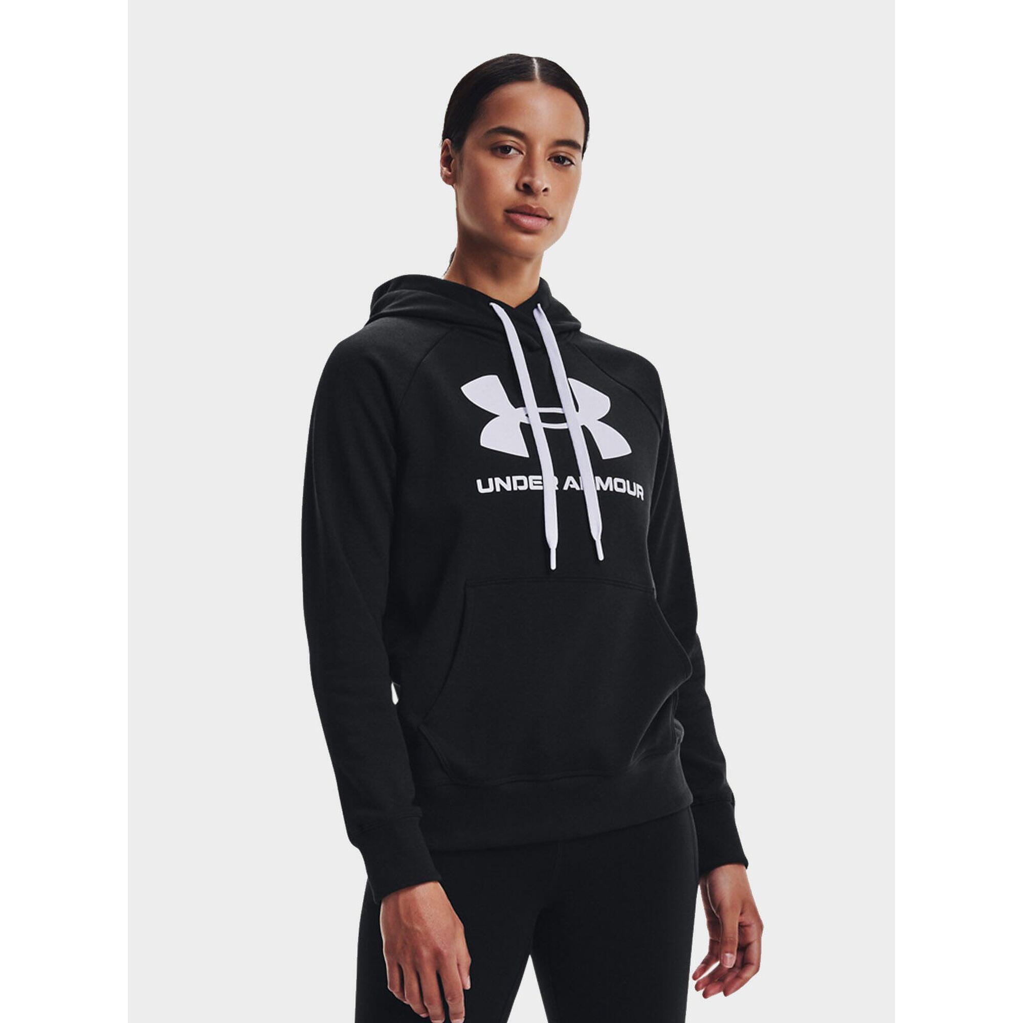 Bluza fitness damska UNDER ARMOUR Rival Fleece Logo z kapturem