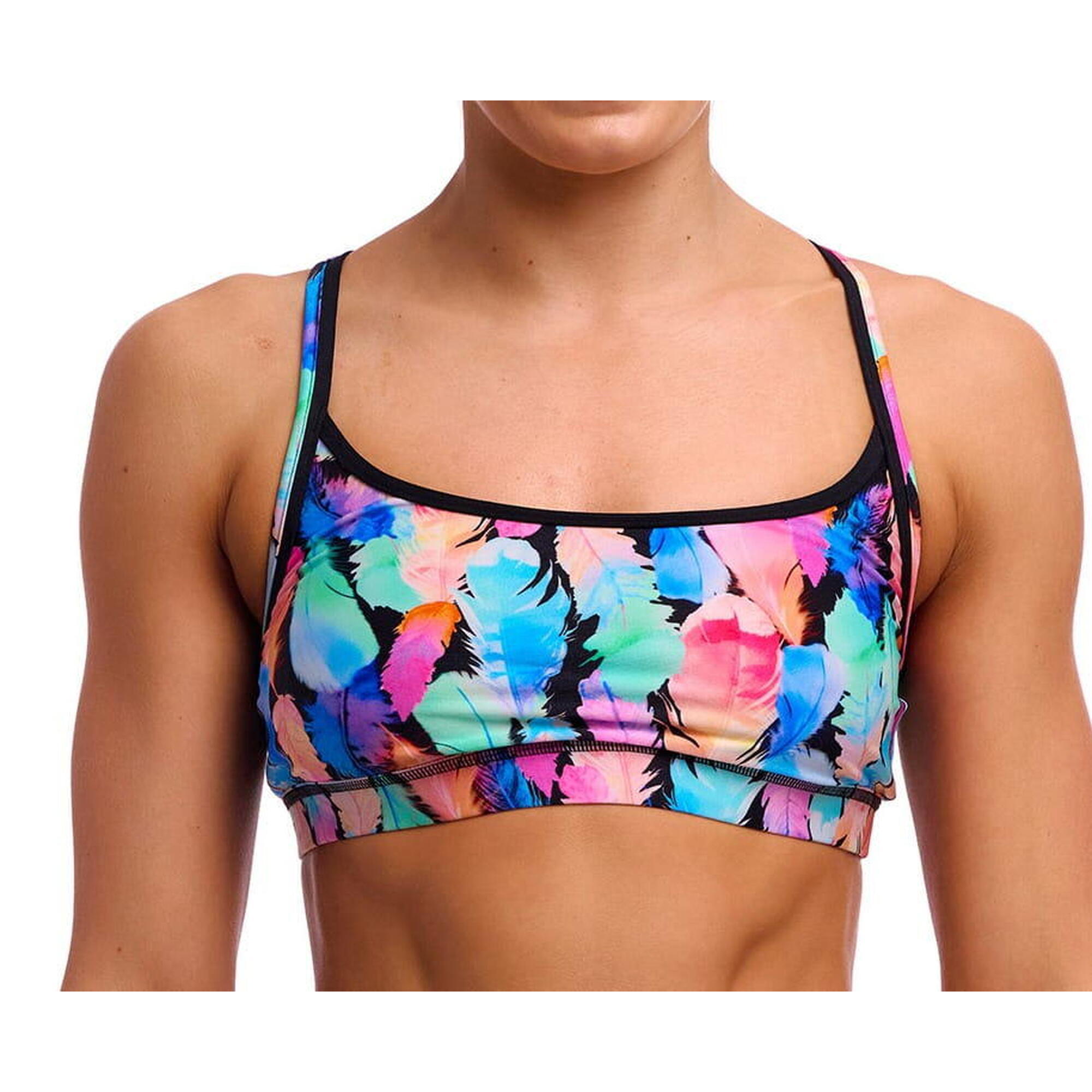 Strój dwuczęściowy Funkita Sports Top Tickle Torture - góra od bikini