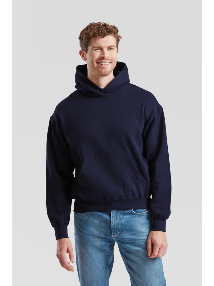 Bluza z kapturem Sudadera Fruit Of The Loom Supercotton Adulto Marino
