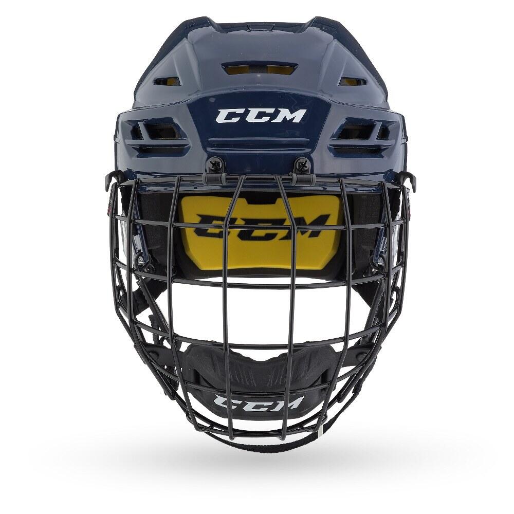 Tacks 210 Combo – kask do hokeja na lodzie – ciemnoniebieski