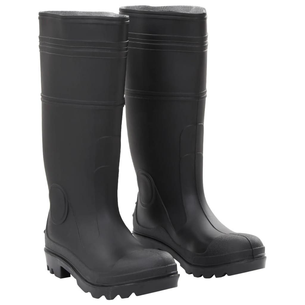VidaXL Kalosze PVC rozmiar 39 czarne