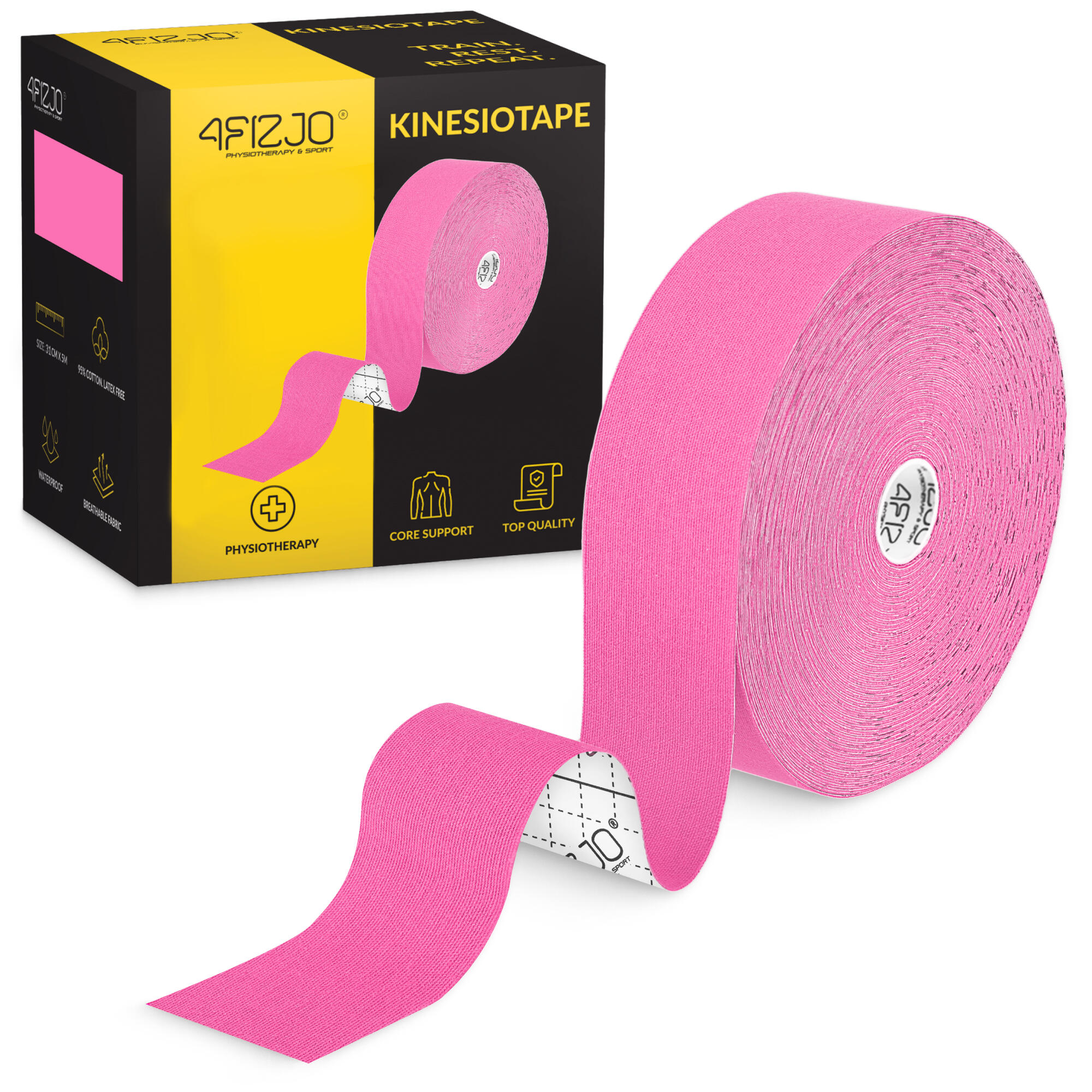 Taśma do kinesiotapingu 5 cm x 31 m