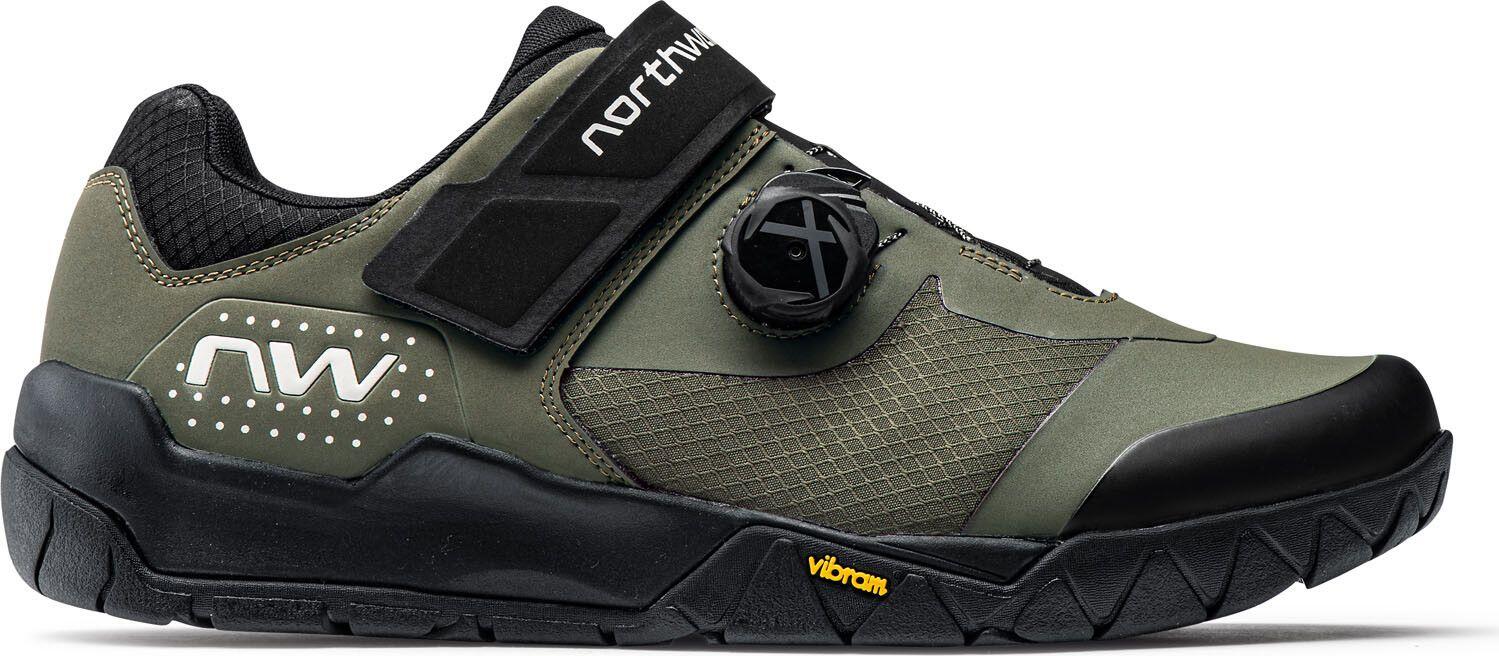 Buty rowerowe MTB enduro męskie NORTHWAVE Overland Plus zielone