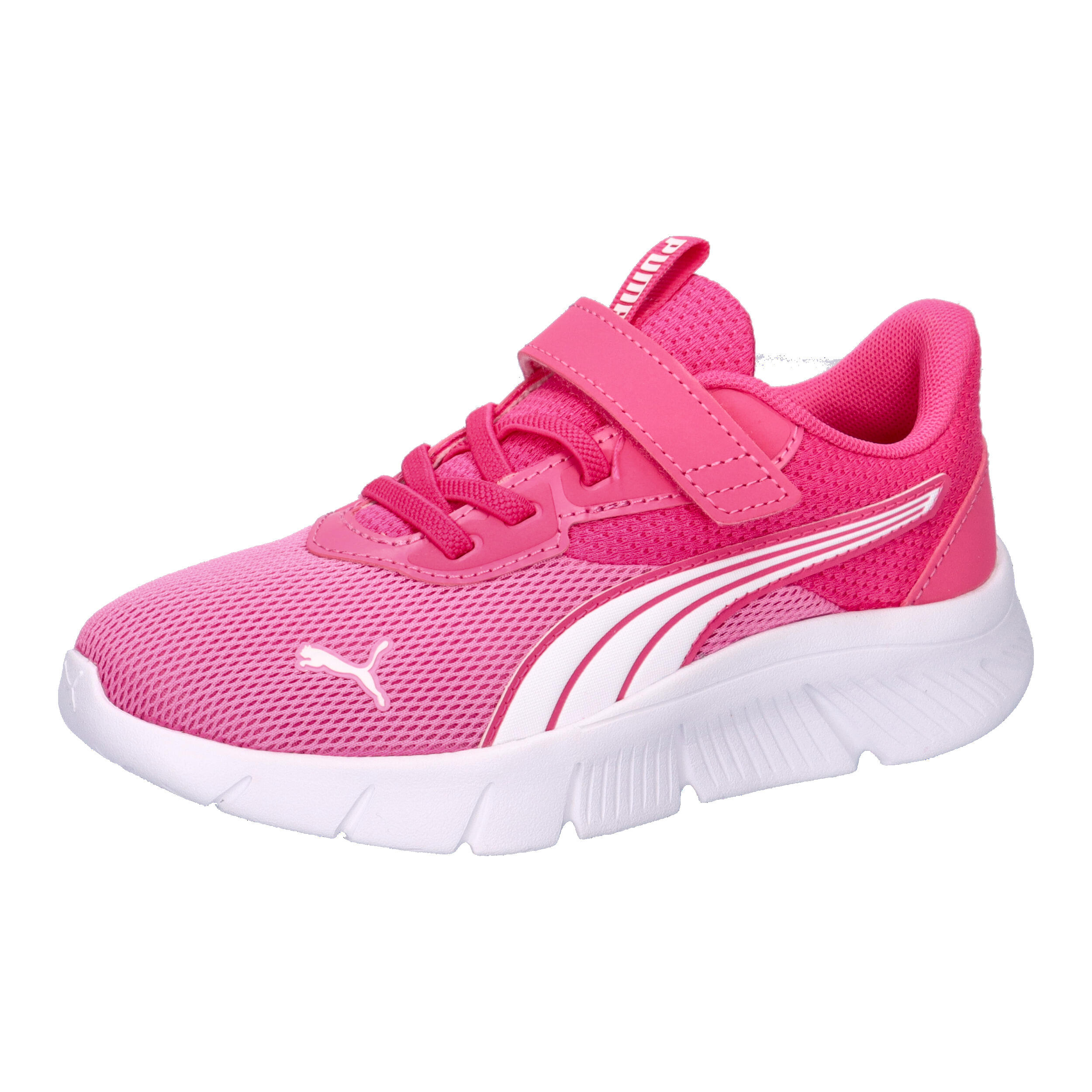 Puma Flexfocus Modern AC+ PS dziecięce buty tekstylne  rzep  rozmiar 28  różowe
