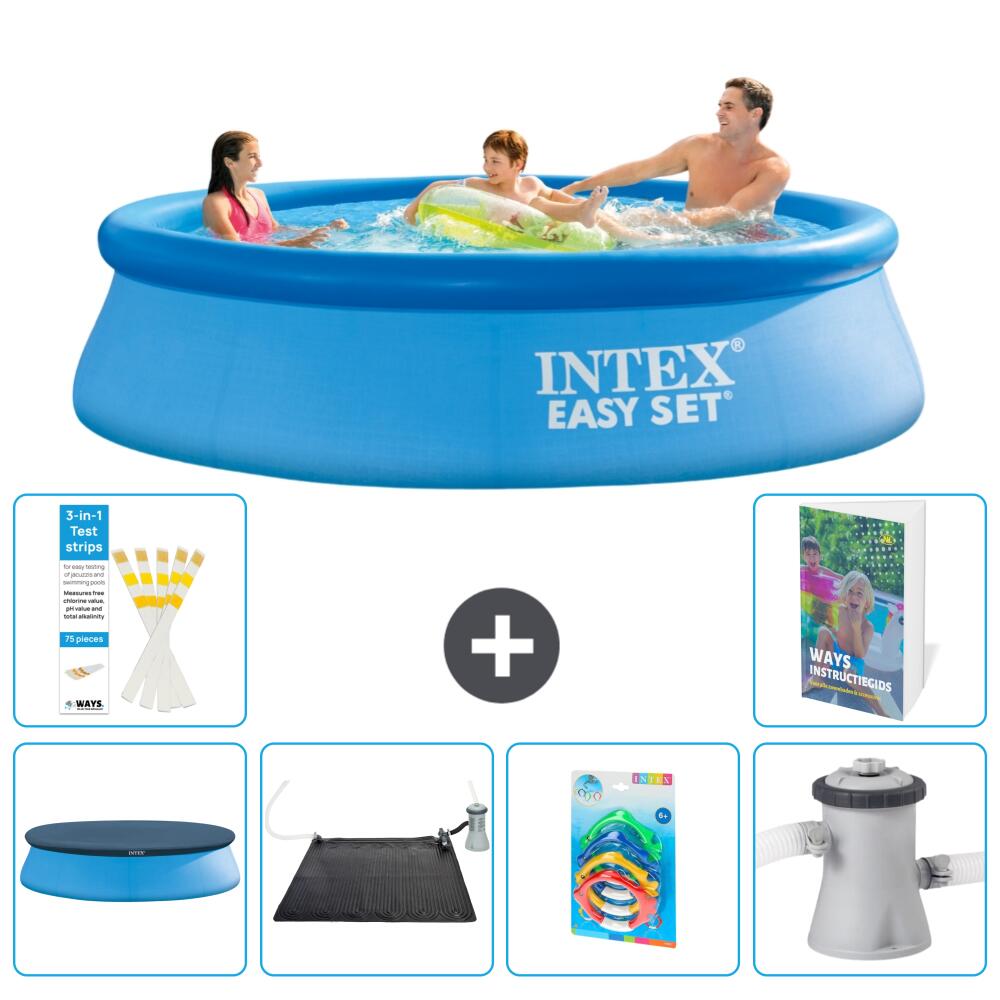 INTEX Basen Easy Set Okrągły - 305x76 cm - 7-częściowy S37