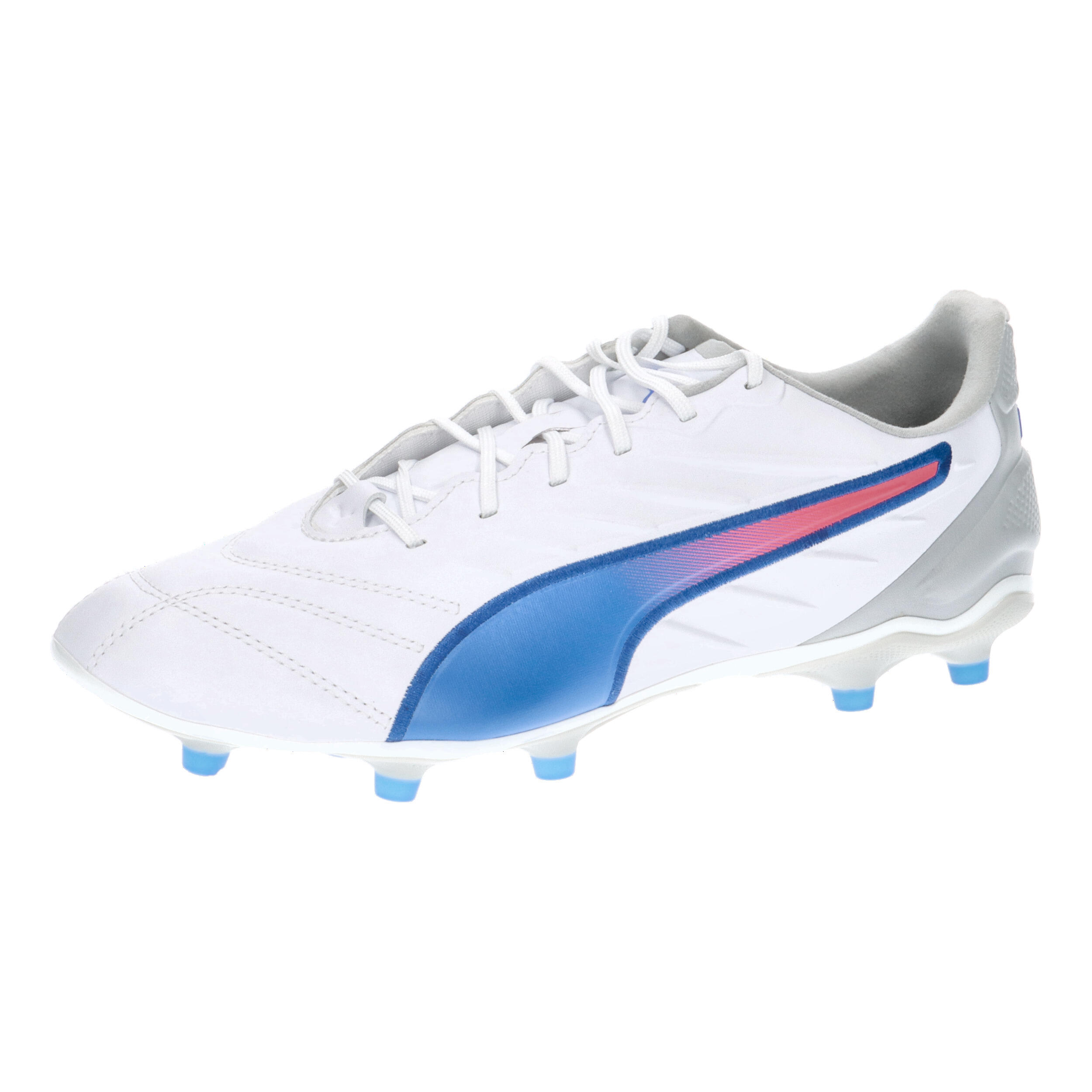 Buty piłkarskie Puma King Pro FG/AG Męskie Białe