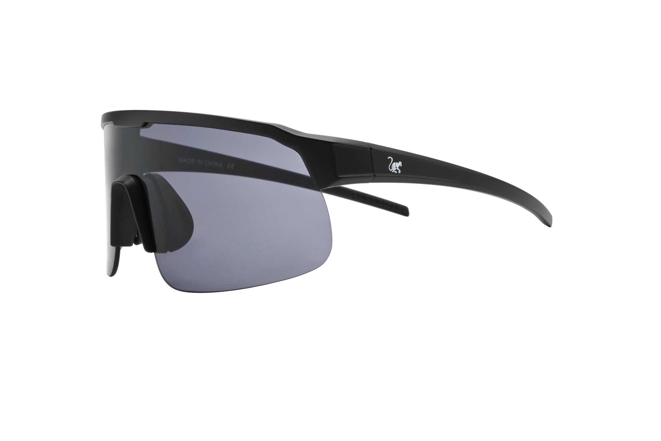 Okulary unisex – lekkie TR90 / jazdy rowerze i na świeżym powietrzu (czarne)