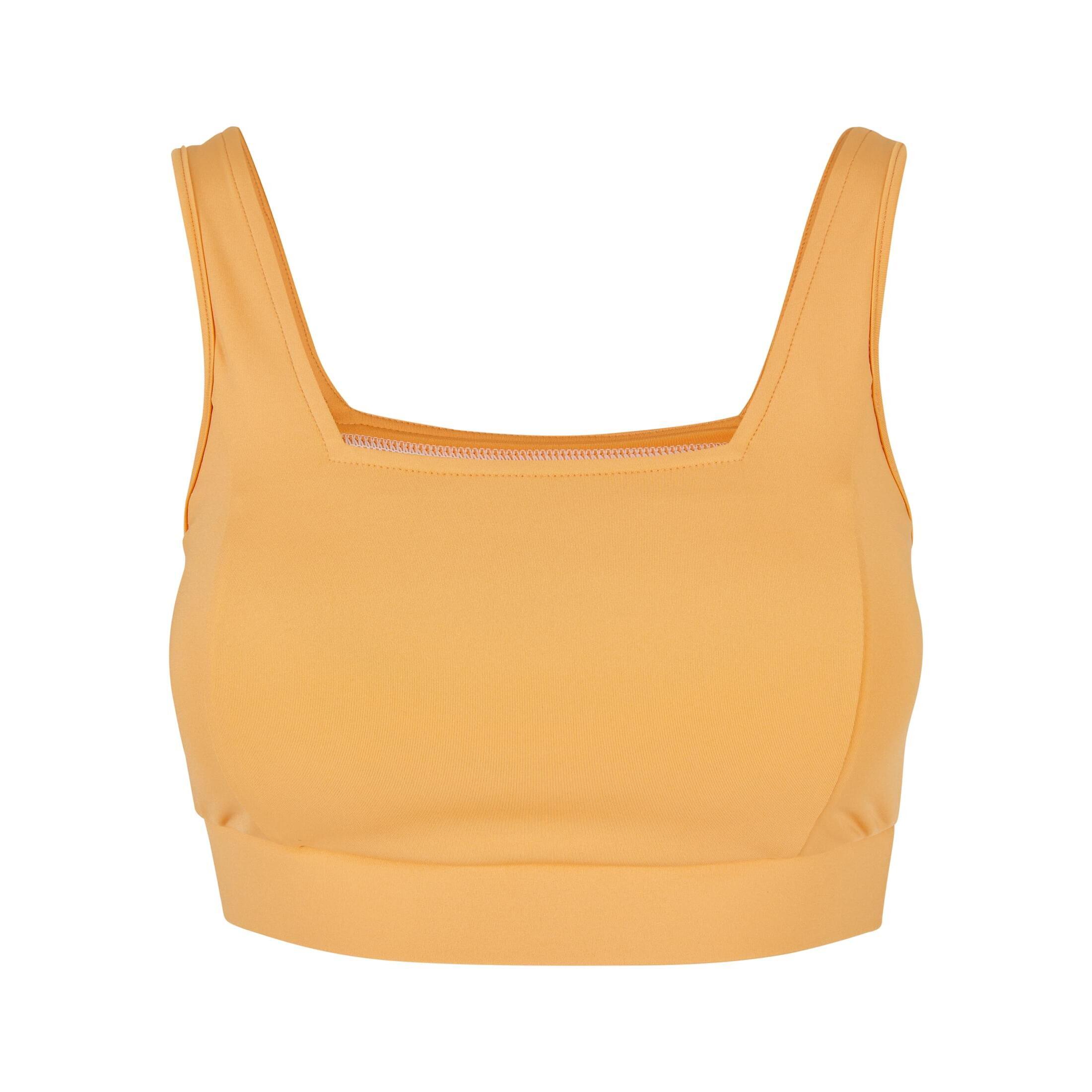 Damski kwadratowy biustonosz sportowy z recyklingu Urban Classics