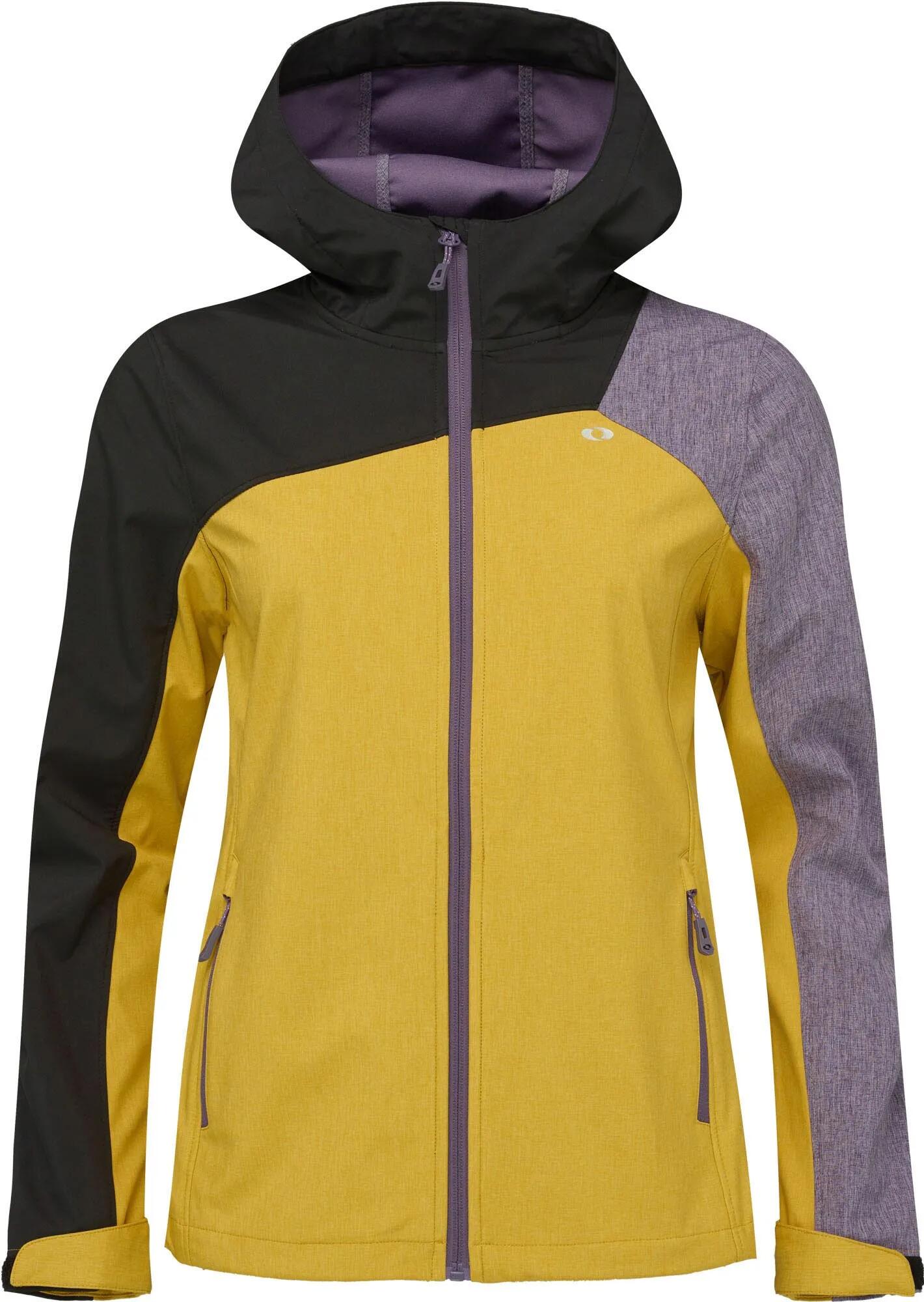 Damska kurtka softshell Loap Laskona żółta
