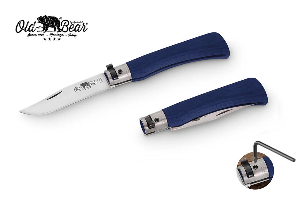 Nóż składany włoski Antonini Satin Stainless M
