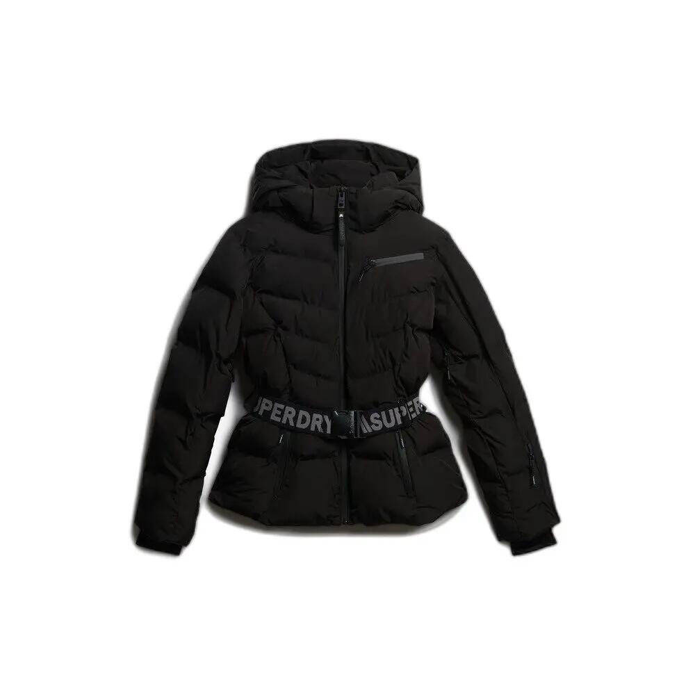 Kurtka puchowa z paskiem dla kobiet Superdry