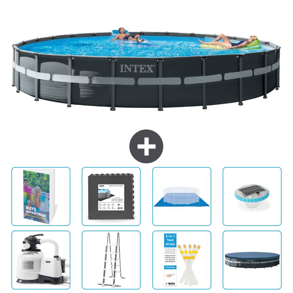 INTEX Basen Ultra XTR Okrągły - 732x132 cm - 9-częściowy S608