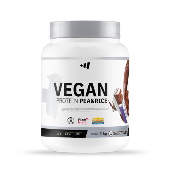 Wegański proteinowy groszek i ryż - 1 kg czekoladowy MASMUSCULO