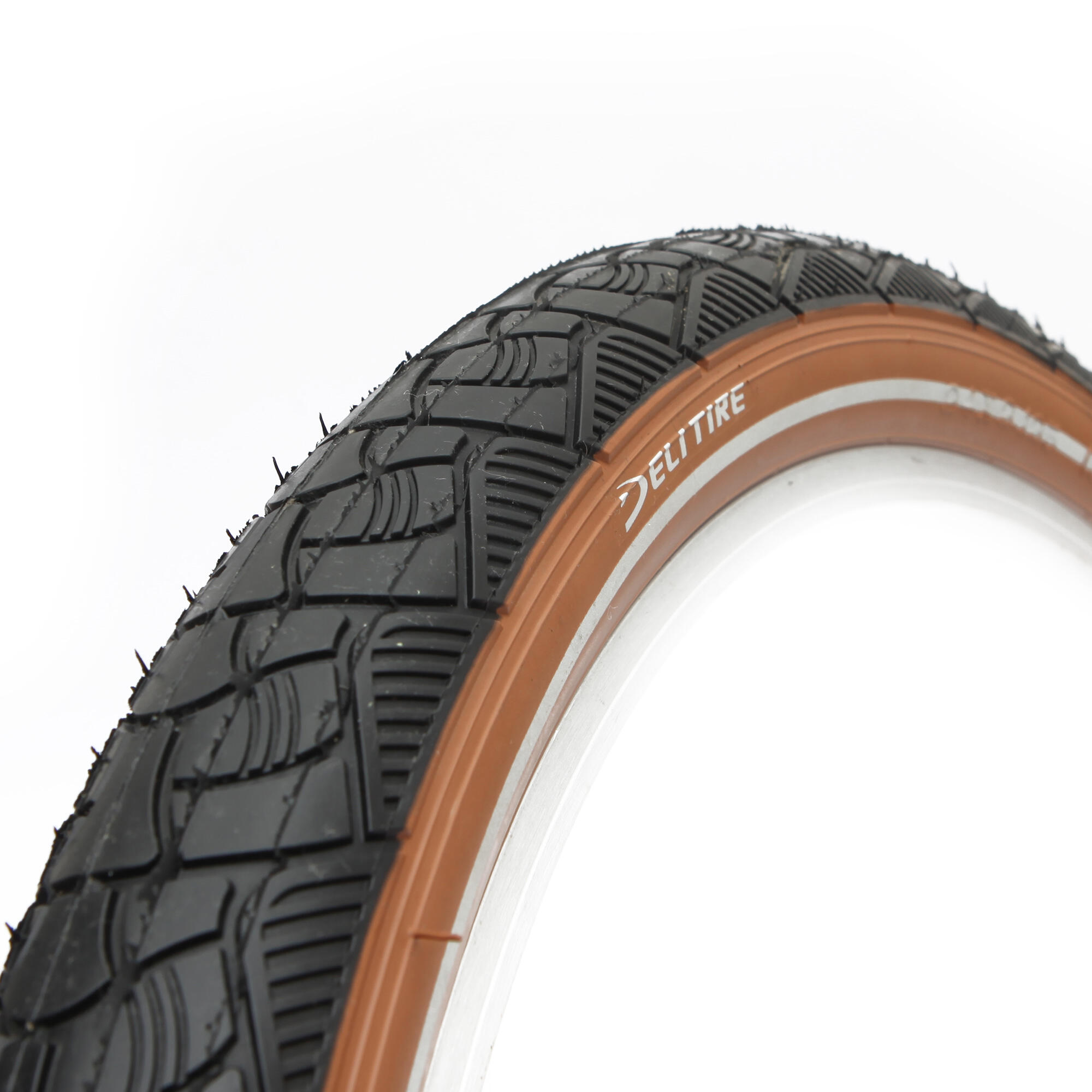 Opona rowerowa 24X2.125 Czarno Brązowa z Reflexme