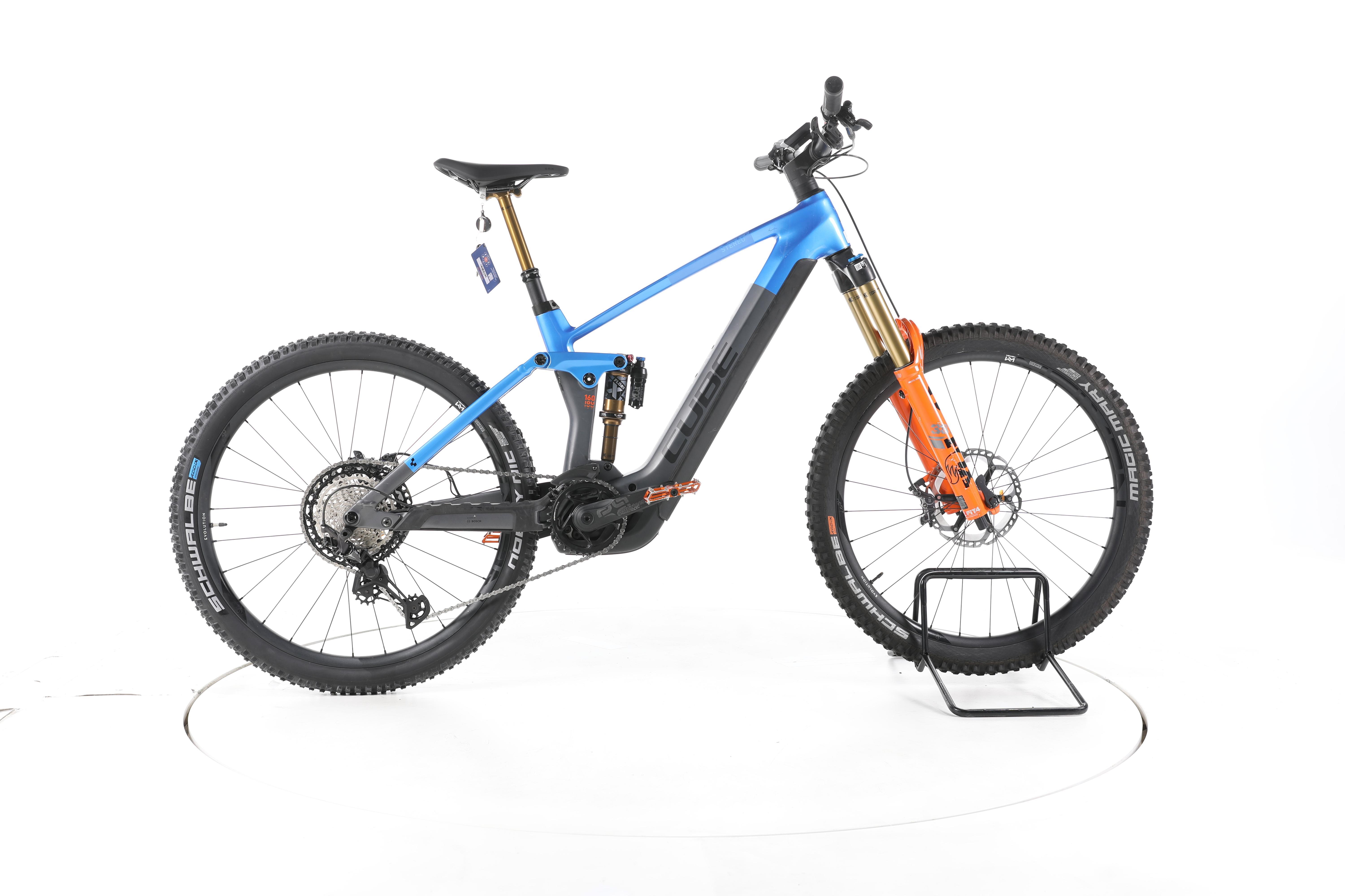 Second Life - Cube Stereo Hybrid 160 HPC E-Bike Carbon - Bardzo dobry stan