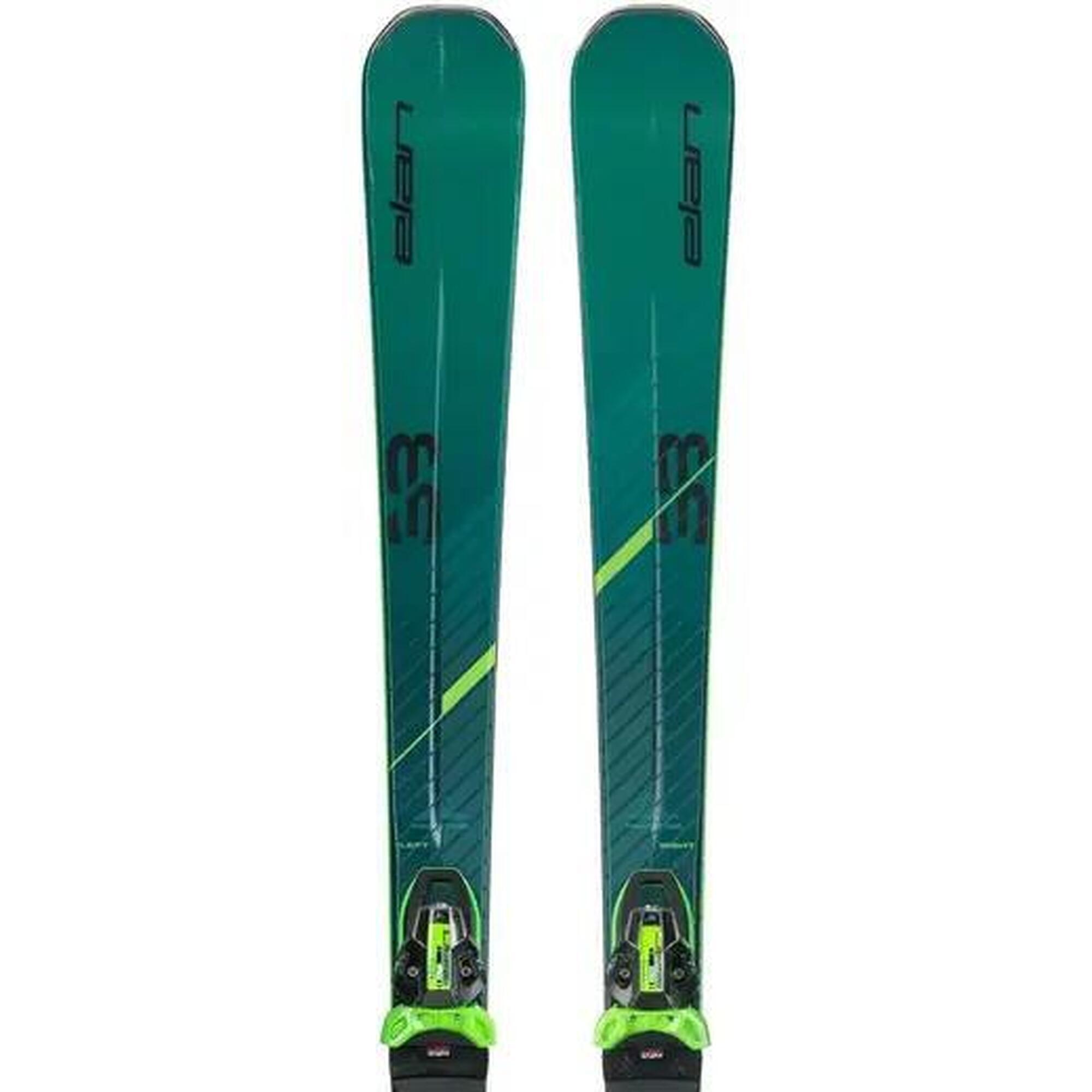 Sporty zimowe Narty Zjazdowe Elan Primetime 33 + Shift X ELX 11 Narty Carving...