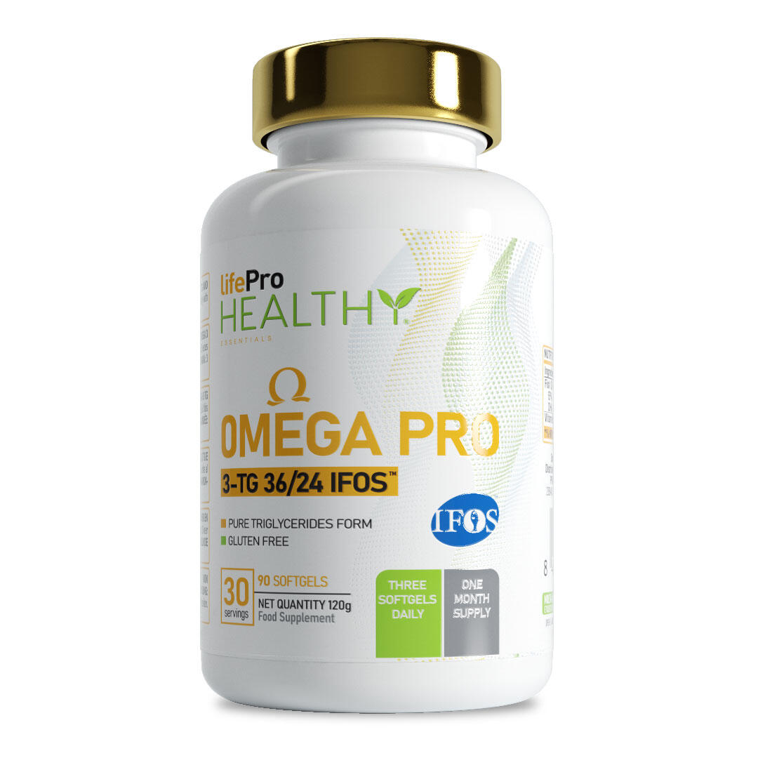 Omega 3 Pro 3-TG 36/24 IFOS - 90 kapsułek miękkich LifePRO