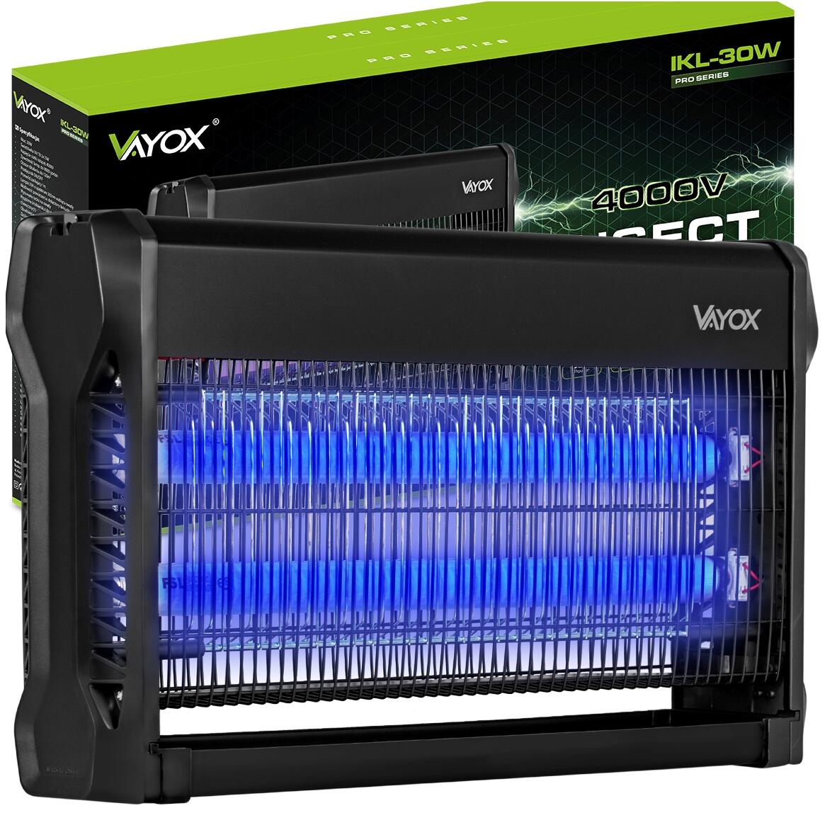 Lampa owadobójcza na komary muchy VAYOX IKL-30W 320m2