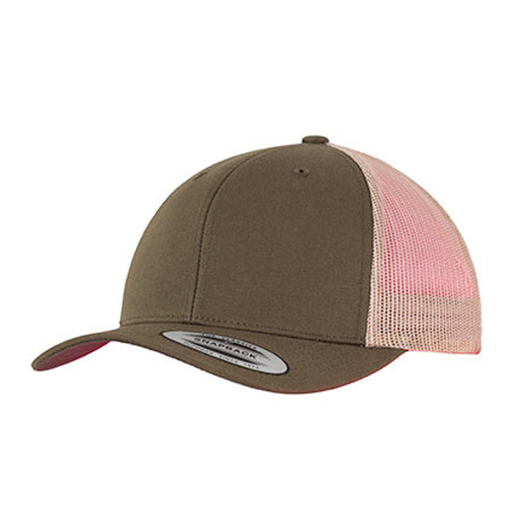 Dwukolorowa Czapka Trucker Retro
